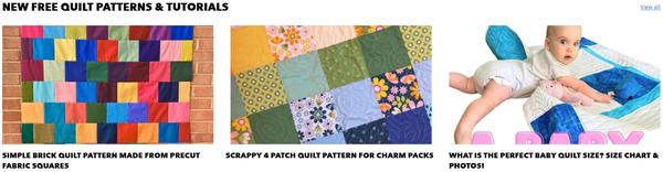 Free Quilt Patterns by Leah Day