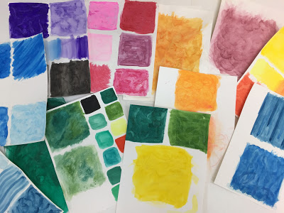 Water color with Leah