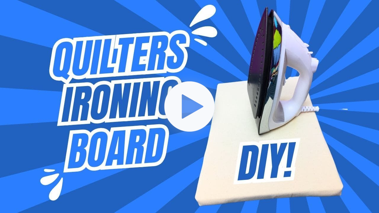 Build a Quilters Ironing Board - Make a Pressing Board Any Size!