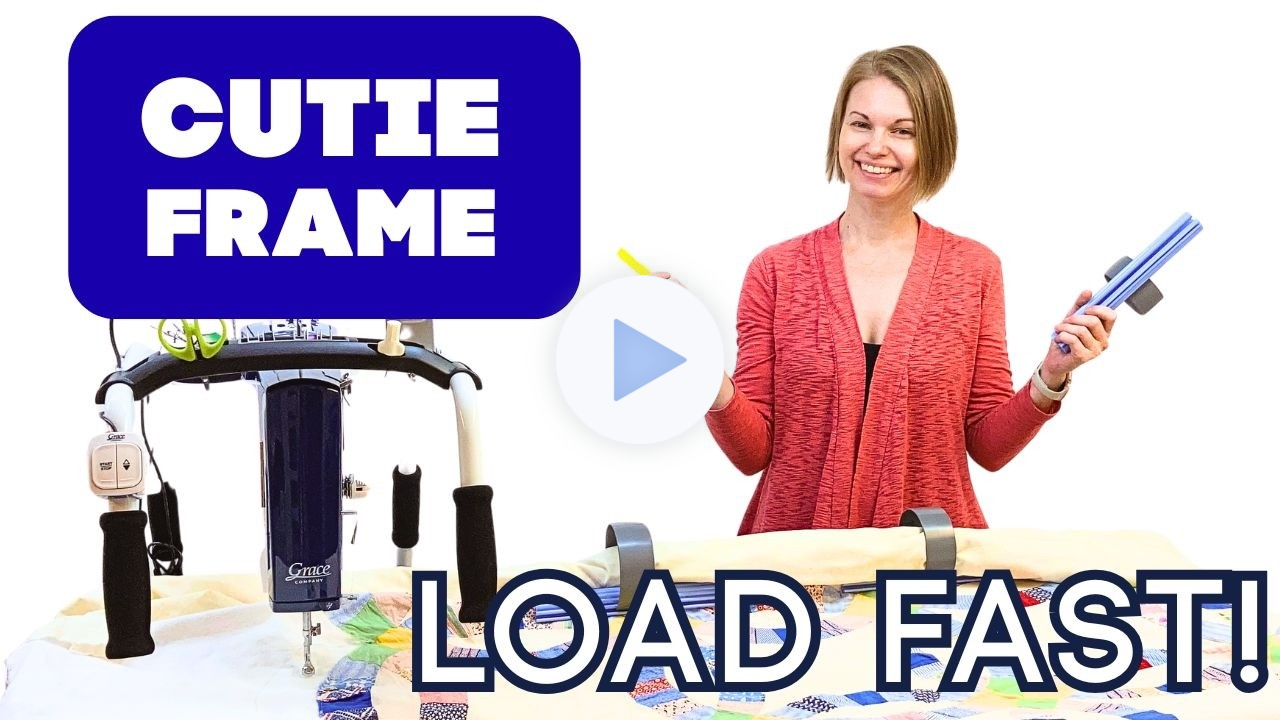 Load Your Cutie Breeze Quilt Frame Faster with Magnum Magnets