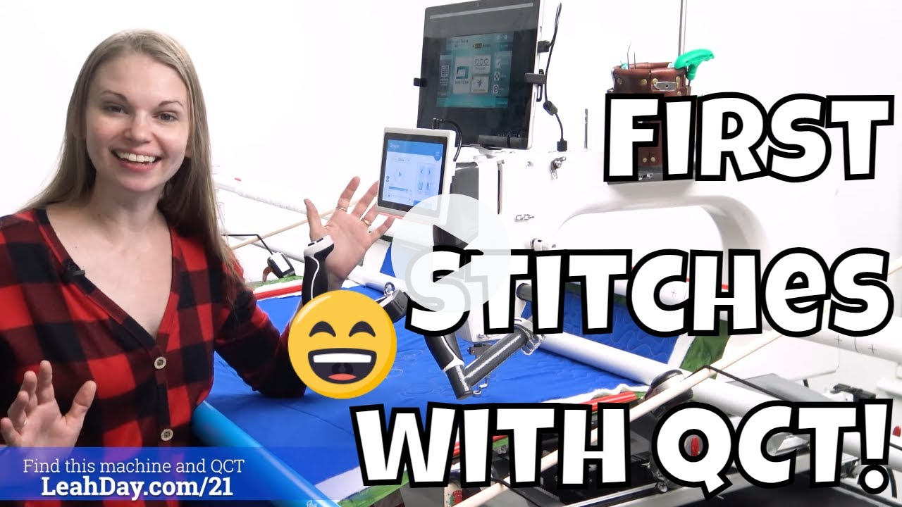 Quilting Automation (QCT) on the Qnique 21X Elite Longarm!