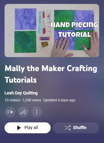 Mally the Maker Beginner Videos
