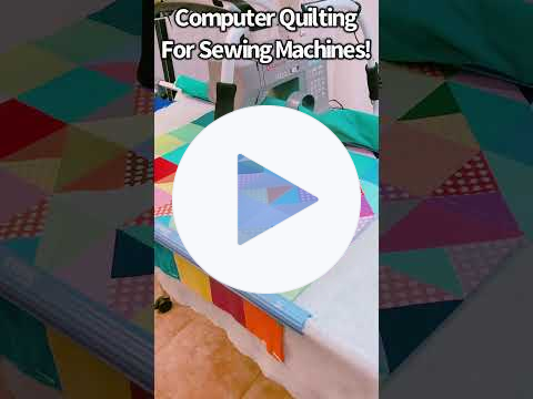 Perfect #machinequilting with a Singer Heavy Duty 6800c and QMX!