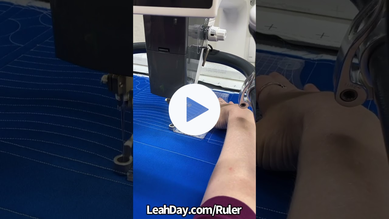 Quilting with Rulers Tutorial - Stitch Matrix with Quilting Rulers