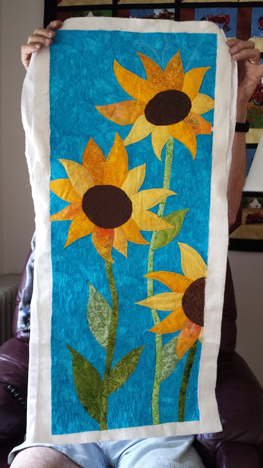 Sunflower quilt