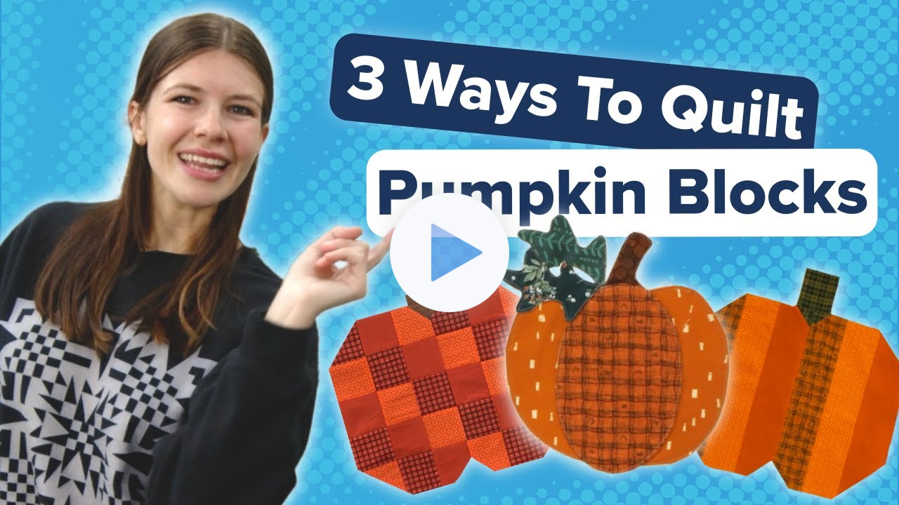 One Pumpkin, Three Styles! (FREE Pumpkin Pattern!) | Three Ways To