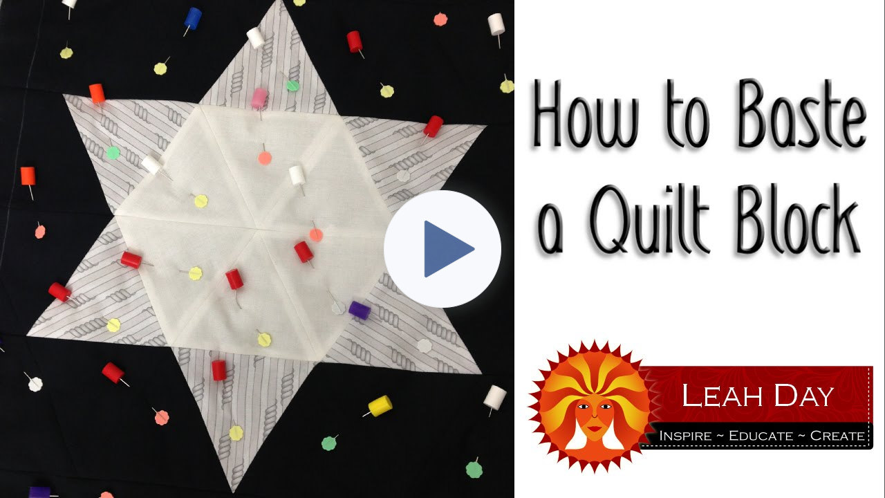 How to Baste a Quilt with Pinmoors