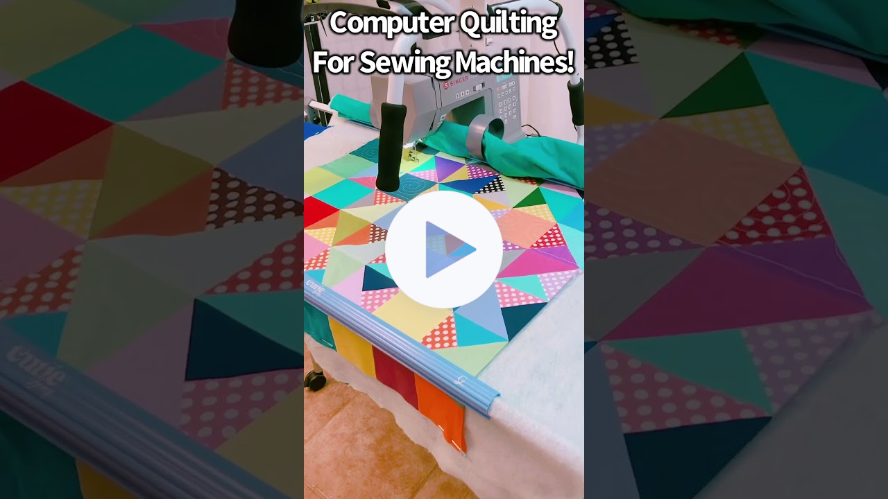 Perfect Computerized Quilting with a Singer Heavy Duty 6800c and QMX!