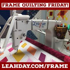 Frame quilting