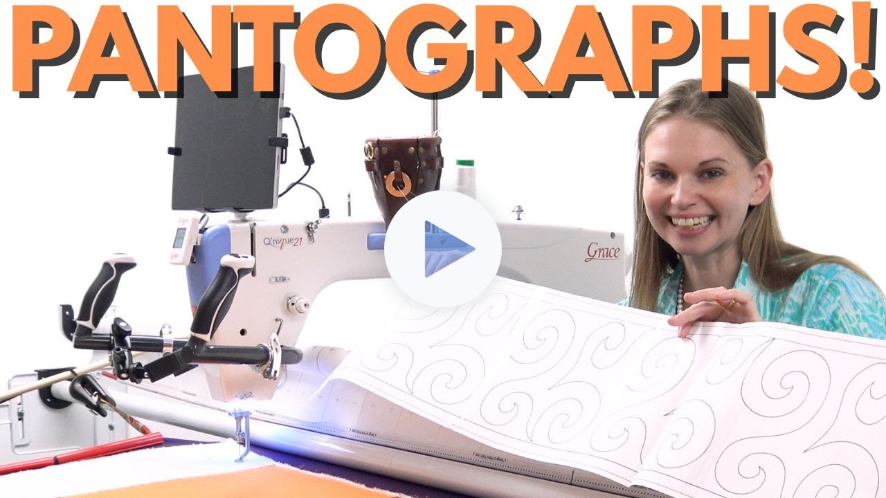 Tired of Inconsistent Quilting? Let's Quilt Evenly Spaced Pantographs!