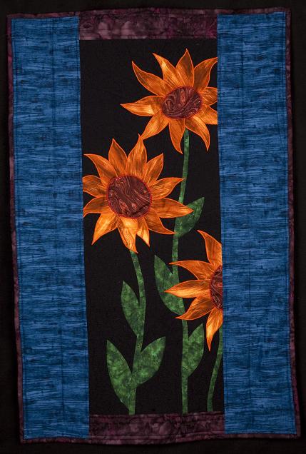 Leah's sunflower quilt