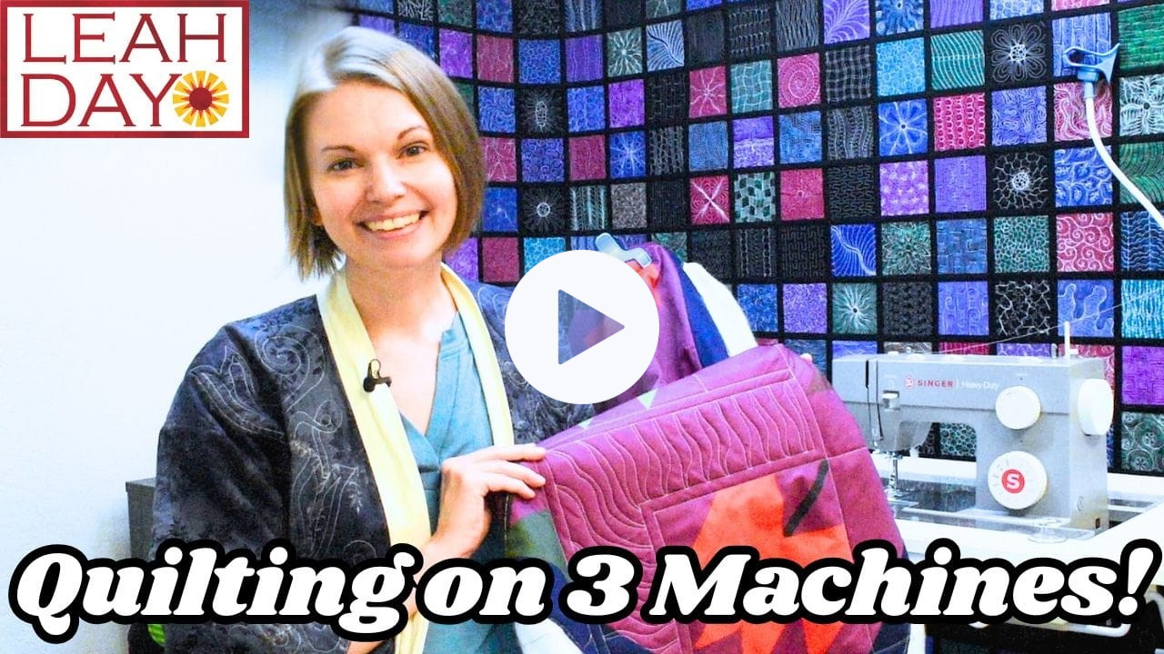 How to Quilt Edge-to-Edge - Domestic Sewing Machine & Longarm Quilting