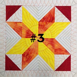 Learn to piece a Sun Star Block