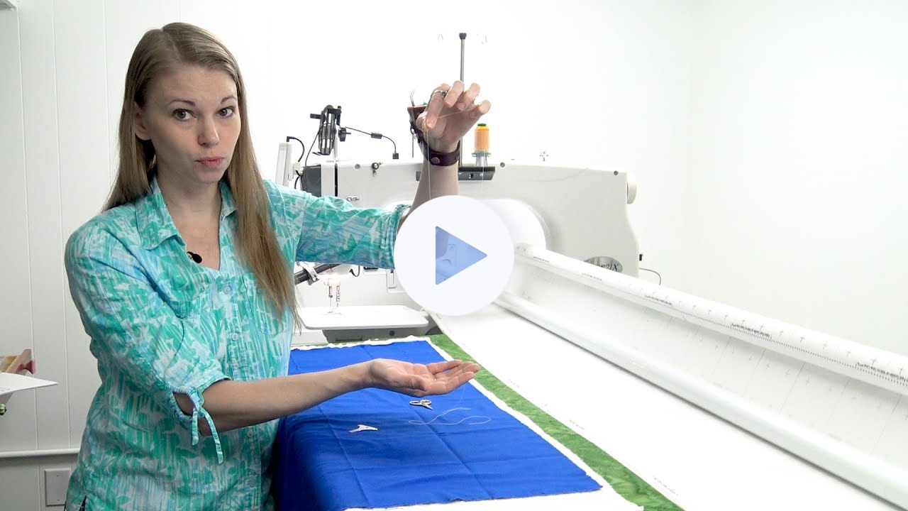 How to Set Up a Long Arm Quilting Machine - Grace Qnique 21X Elite!