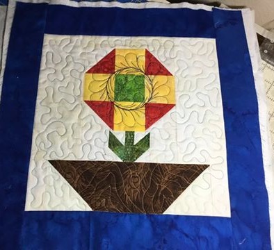 How to Piece a Patchwork Flower Block