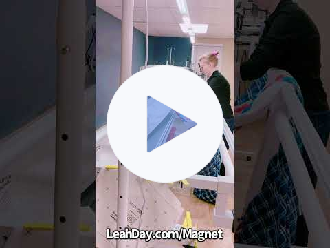 Load Your Longarm Quilting Frame in Half the Time with Magnum Magnets!