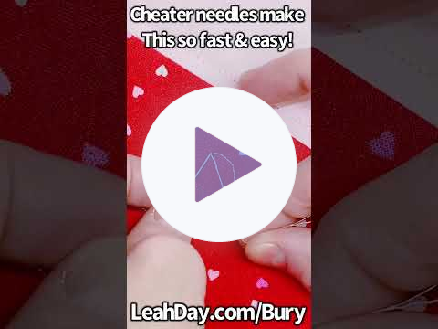 I Broke Thread! What Do I Do With The Thread Tails?! #machinequilting