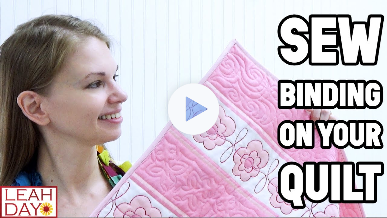 How to Sew Binding In a Quilt - Bind a Quilt By Machine Tutorial!