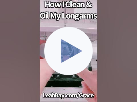 Cleaning and Oiling Longarm Machines - Quick and Easy Tip Tutorial!