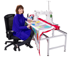 Qnique on Hoop Frame