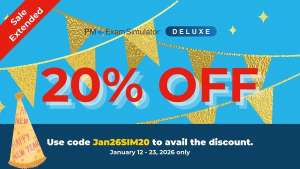 20% off the PrepCast PMP Exam Simulator Deluxe