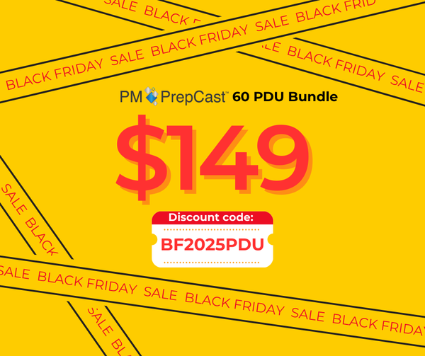PM PrepCast 60 PDU Bundle discount