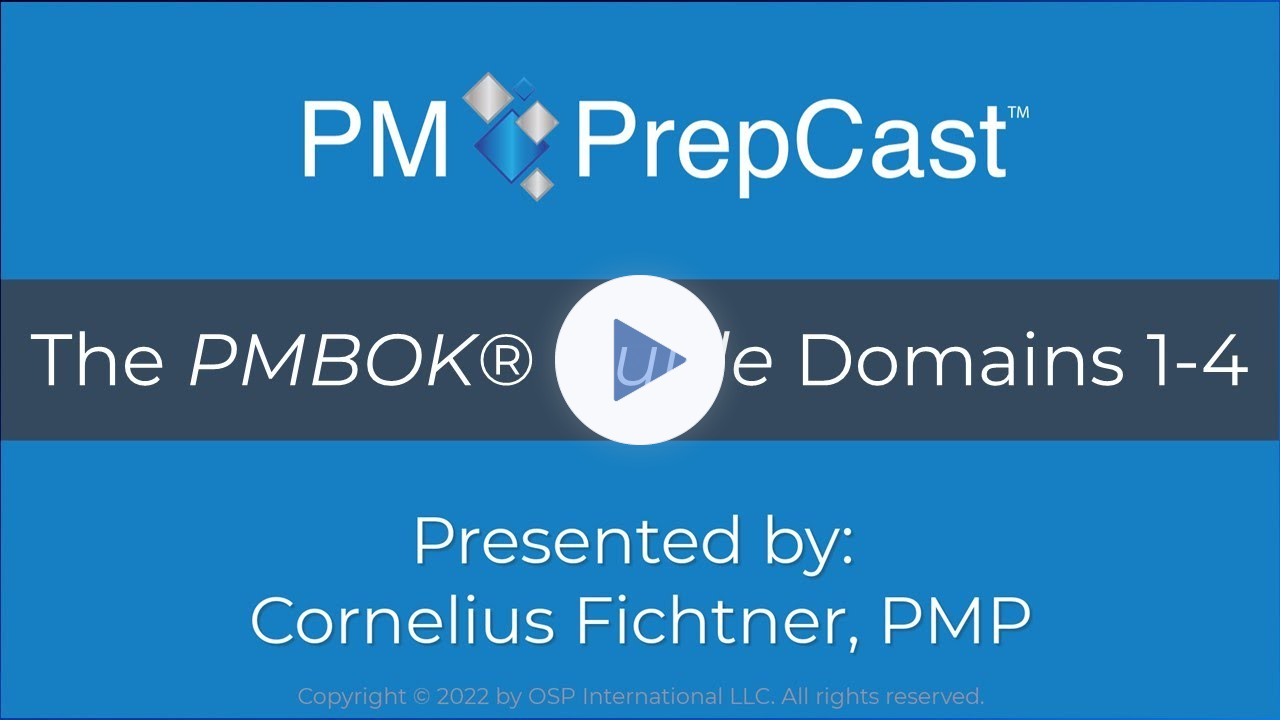Project Performance Domains 1-4 | Episode 482