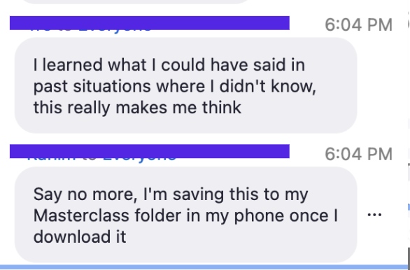 great testimonial for cosmo