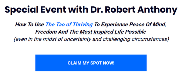 Register for the Free Event with Dr. Anthony
