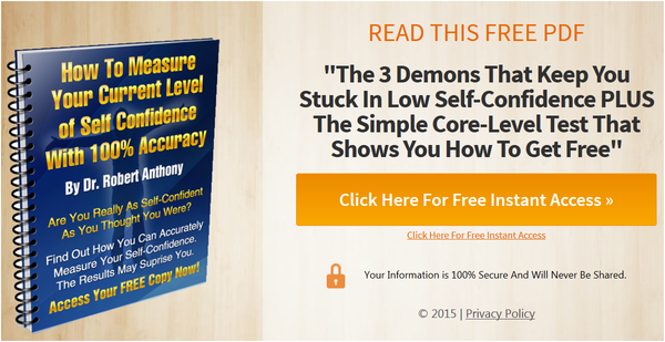 Your Self-Confidence FREE PDF is here.
