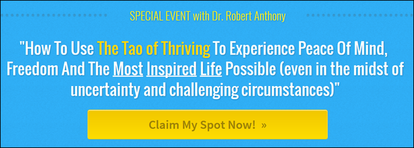 Register for the Free Event with Dr. Anthony