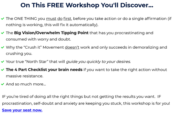 Don't miss this workshop! Register for free here.