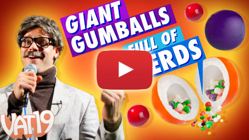Watch Giant Gumballs Filled with Nerds Video