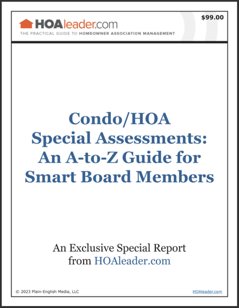 Special Assessments from A to Z