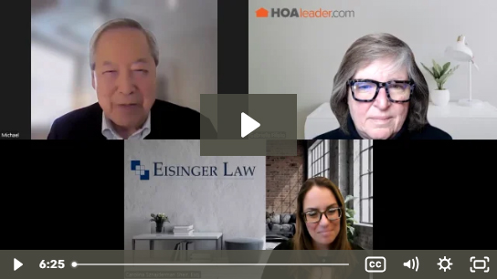 HOAleader video tip of the week thumbnail