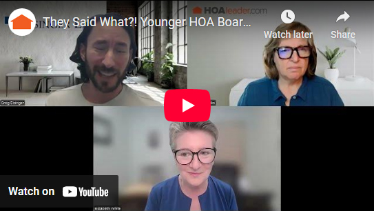HOAleader video tip of the week thumbnail