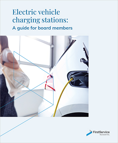 Guide Cover Image: Electric vehicle charging stations: A guide for board members