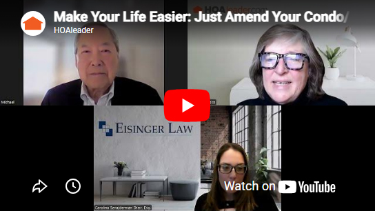 HOAleader video tip of the week thumbnail