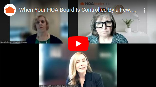 HOAleader video tip of the week thumbnail