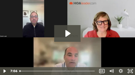 HOAleader video tip of the week thumbnail