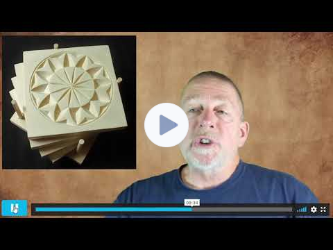 Chip carving rosettes course