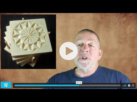 Chip carving rosettes course
