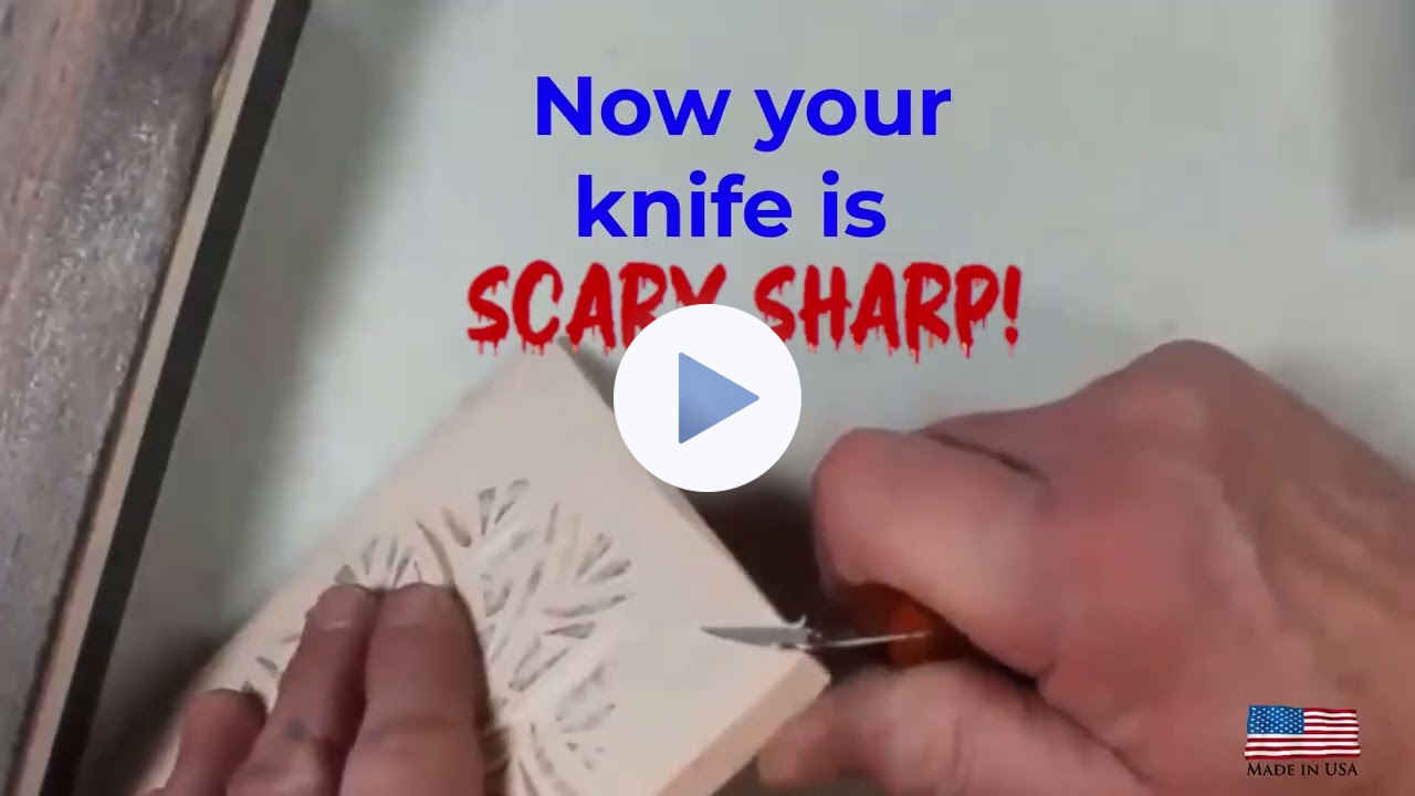 Scary Sharp Knife Sharpening Fast
