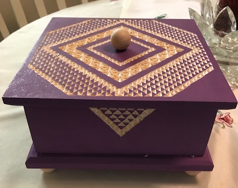 chip carving carved cross