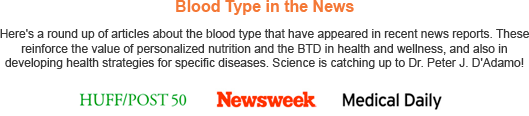 Blood Type News