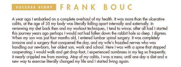 Success Story: Frank Bouc