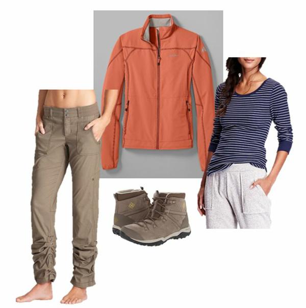 womens tall hiking outfit