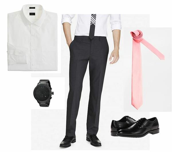 men's tall Valentine's Day outfit