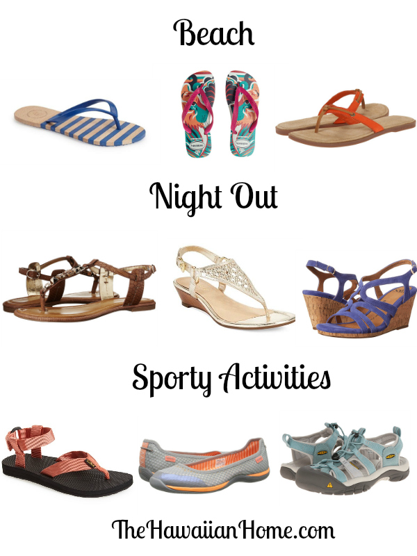 Shoes for your next Hawaii Vacation