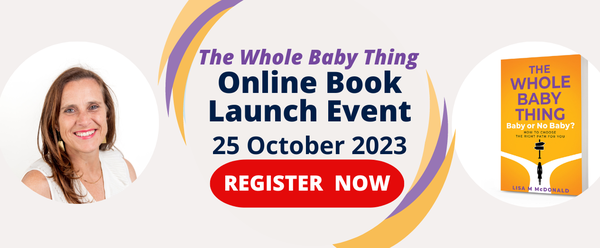 The Whole Baby Thing Online Book Launch Event Details